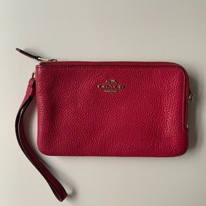 Coach Fuchsia Wallet